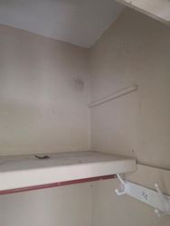 Mold Growth in Closet — Remediation — Mold growth discovered in a closet adjacent to an exterior wall — full remediation including content cleaning.